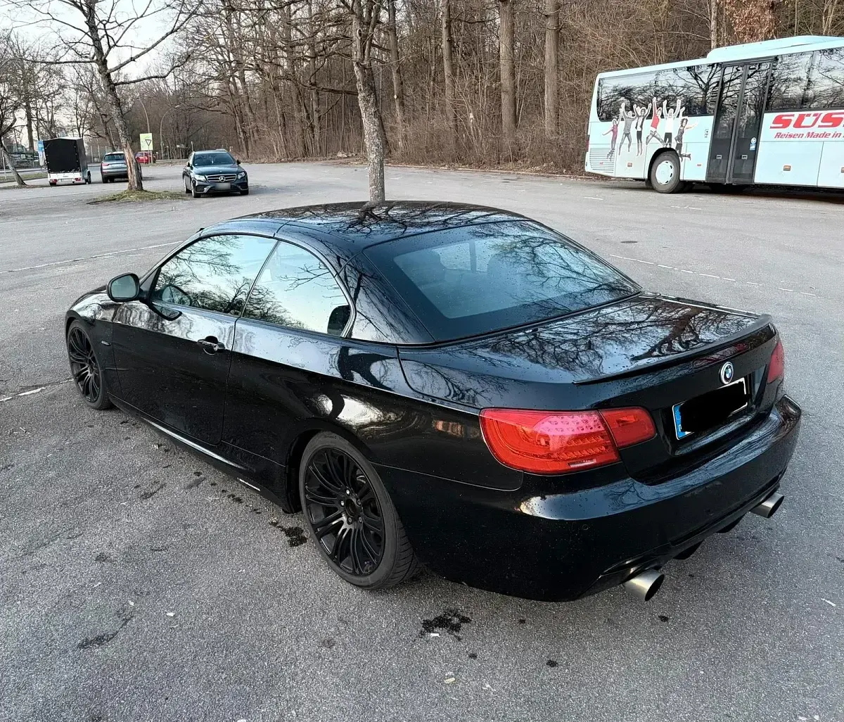 Gebraucht BMW 335 Cabriolet 306 PS (225 kW) 2010 Schwarz Cabrio