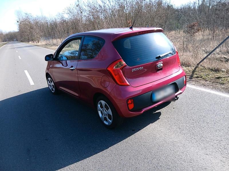 Gebraucht Kia Picanto 69 PS (50 kW) 2013 Rot Kleinwagen