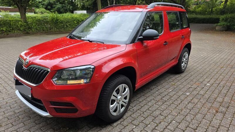 Rot Gebraucht 2014 Skoda Yeti SUV | 8.600 € (Guter Preis) - Bild 1/4