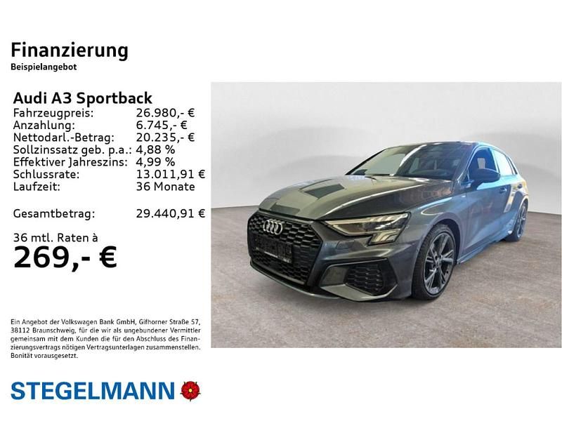 Brugt Audi A3 S-Line 150 HK (110 kW) 2022 Sedan
