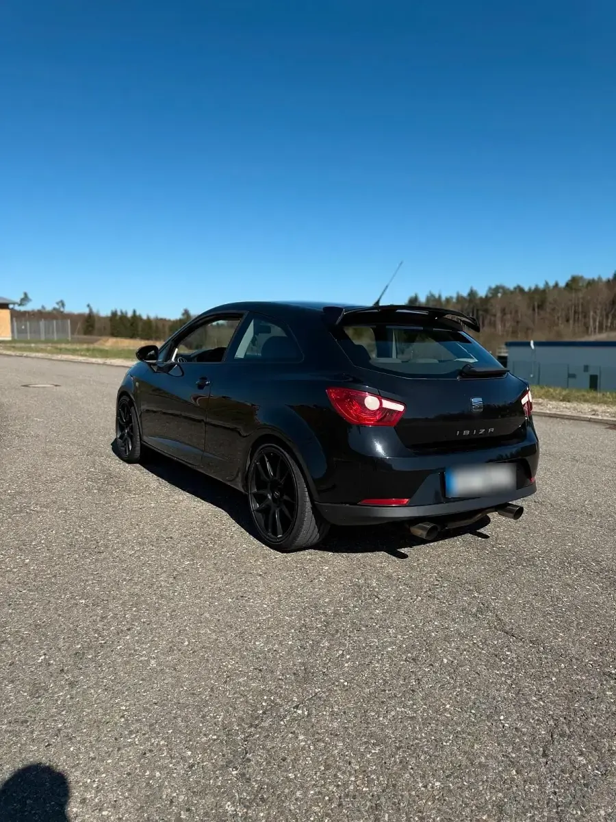 Gebraucht Seat Ibiza Reference 86 PS (63 kW) 2010 Schwarz Coupé