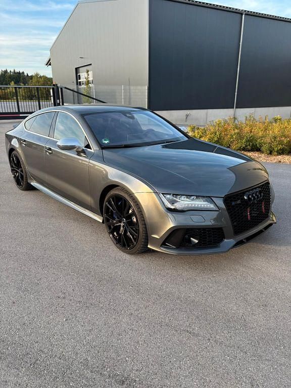 Grau Gebraucht 2014 Audi RS7 Sportback Sport Kleinwagen | 40.900 € (Superpreis) - Bild 1/4