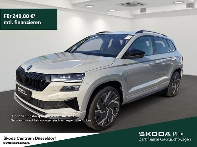Gebraucht Skoda Karoq SportLine 150 PS (110 kW) 2023 Grau SUV
