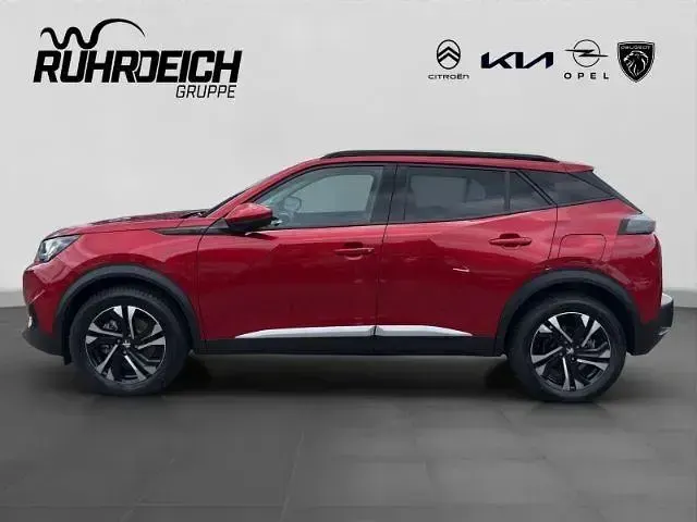 Second-hand Peugeot e-2008 Allure 100 kW (136 CP) 2021 Roșu SUV