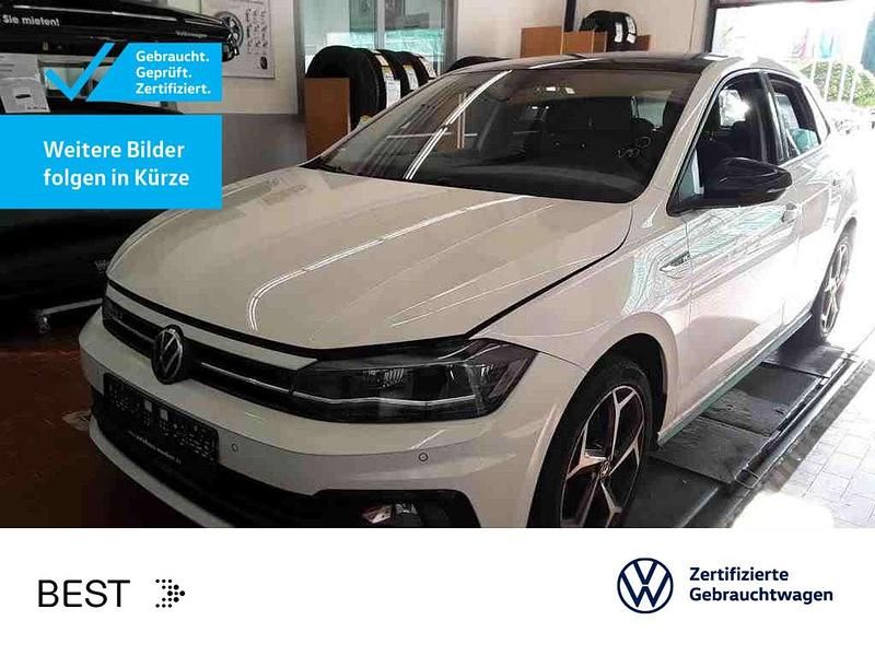 Weiß Gebraucht 2021 VW Polo R-line Limousine | 18.999 € (Fairer Preis) - Bild 1/3