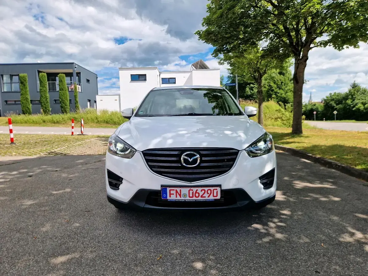 Gebraucht Mazda CX-5 150 PS (110 kW) 2016 Weiß SUV