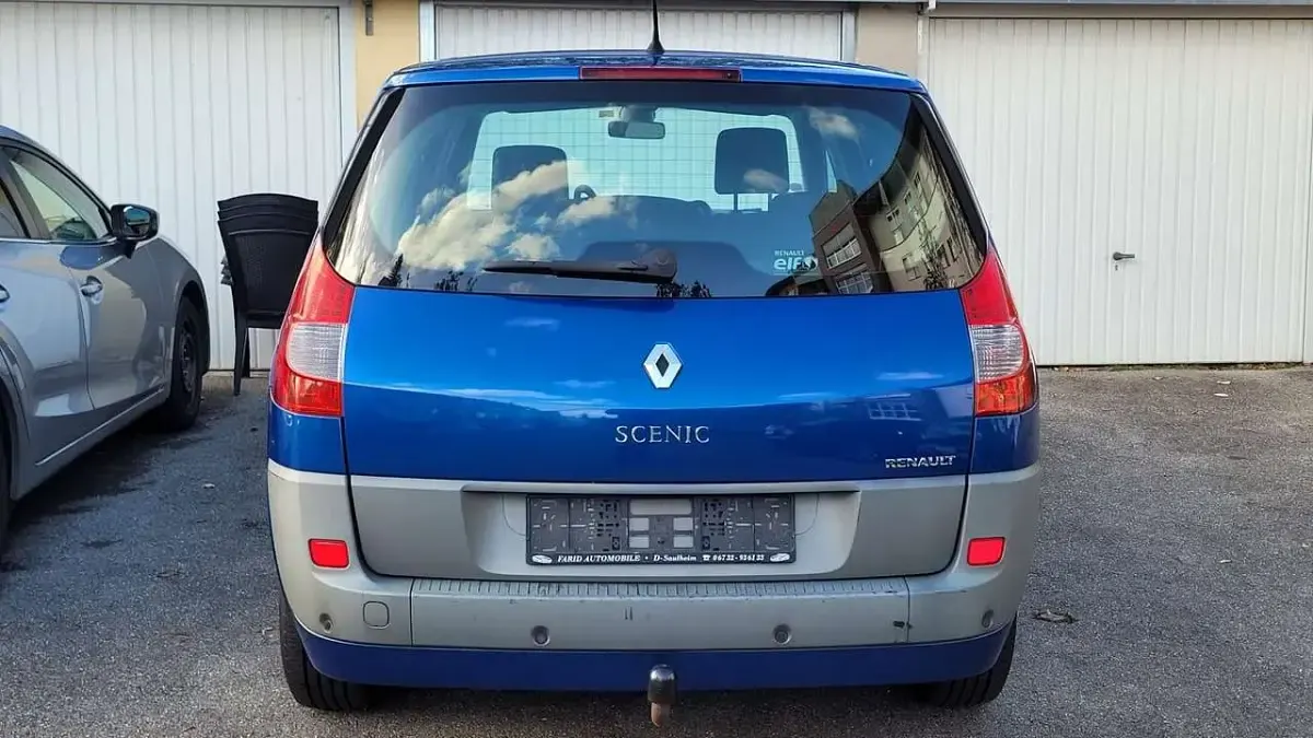 Gebraucht Renault Grand Scénic II Avantage 135 PS (99 kW) 2007 Blau Van / Kleinbus