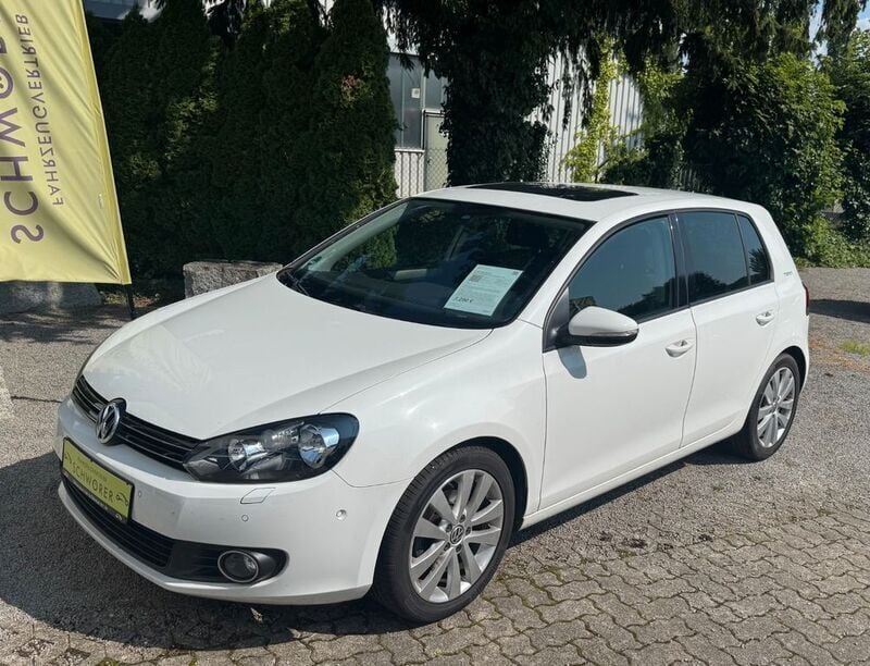 Weiß Gebraucht 2010 VW Golf VI Team Limousine | 6.700 € (Fairer Preis) - Bild 1/4