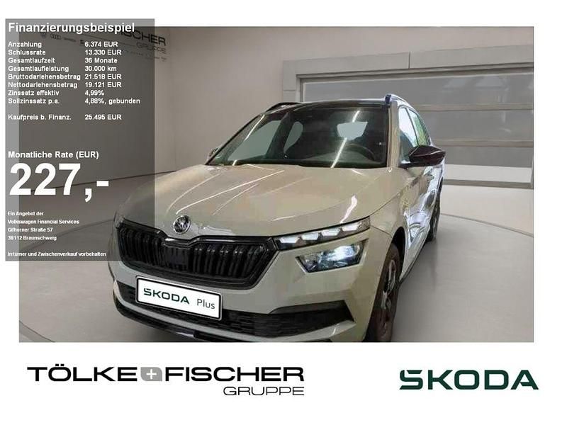 Steel grau Gebraucht 2021 Skoda Kamiq Monte Carlo SUV | 25.349 € (Fairer Preis) - Bild 1/3