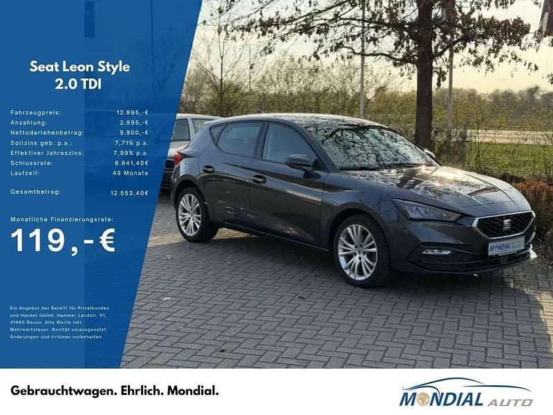 Gebraucht Seat Leon Style 116 PS (85 kW) 2022 "magnetic tech" Limousine