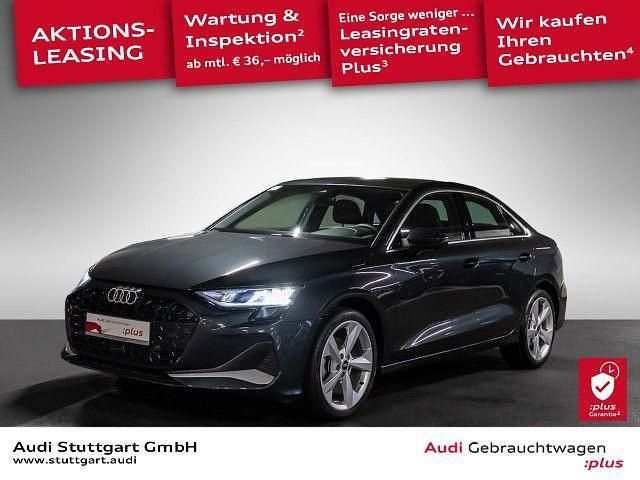 Manhattangrau metallic Gebraucht 2025 Audi A3 Advanced Plus Limousine | 32.420 € (Superpreis) - Bild 1/4