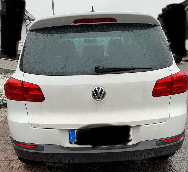 Gebraucht VW Tiguan Trendline 122 PS (89 kW) 2014 Weiß SUV