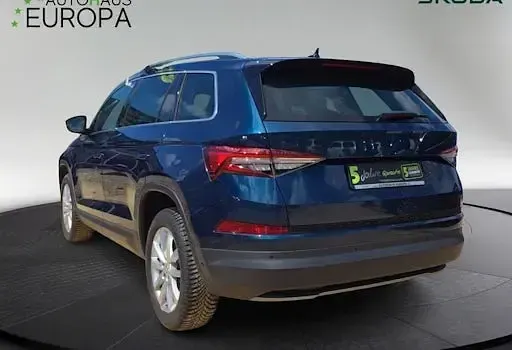 Gebraucht Skoda Kodiaq Style 150 PS (110 kW) 2021 Lavablau metallic SUV