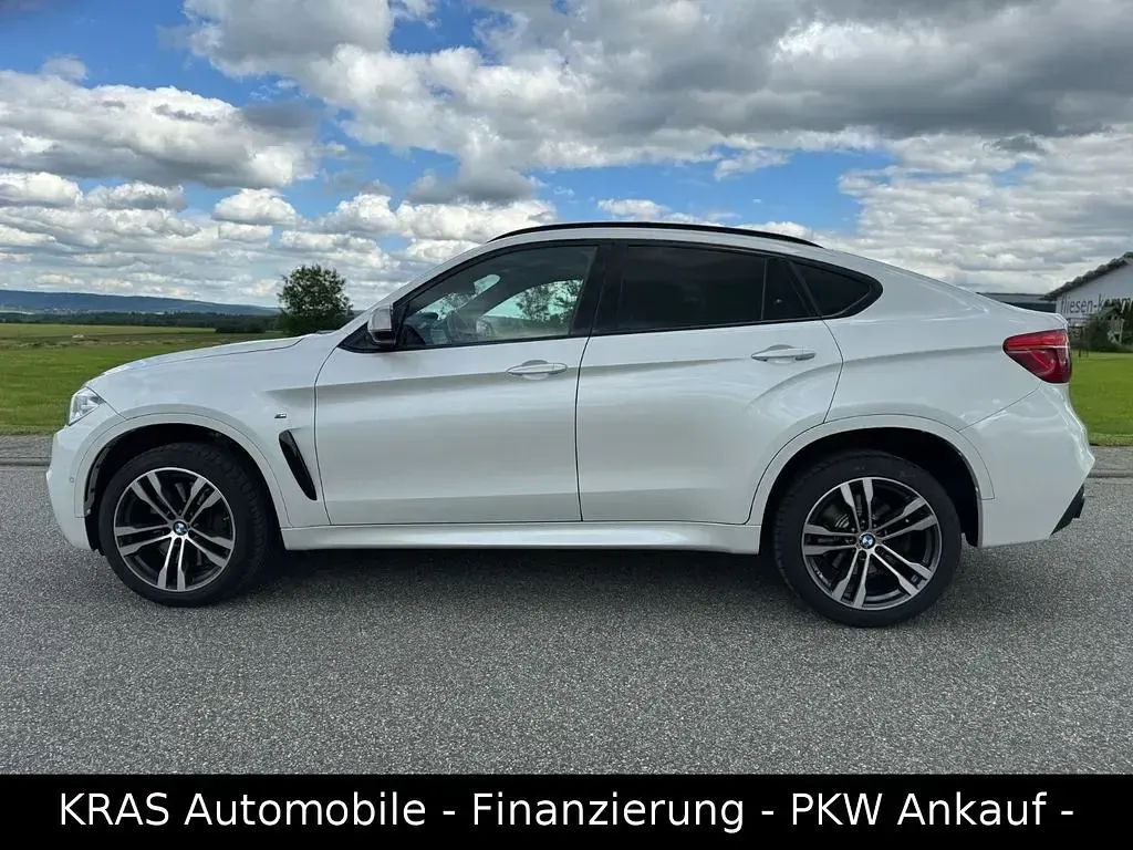 Gebraucht BMW X6 M50 Performance 381 PS (280 kW) 2017 Weiß SUV