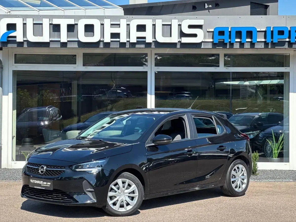 Gebraucht Opel Corsa Edition 101 PS (74 kW) 2021 Schwarz Kleinwagen