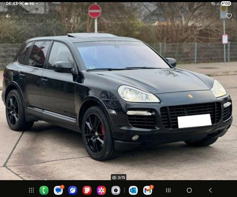 Schwarz Gebraucht 2007 Porsche Cayenne Turbo SUV | 9.000 € (Etwas zu teuer) - Bild 1/4