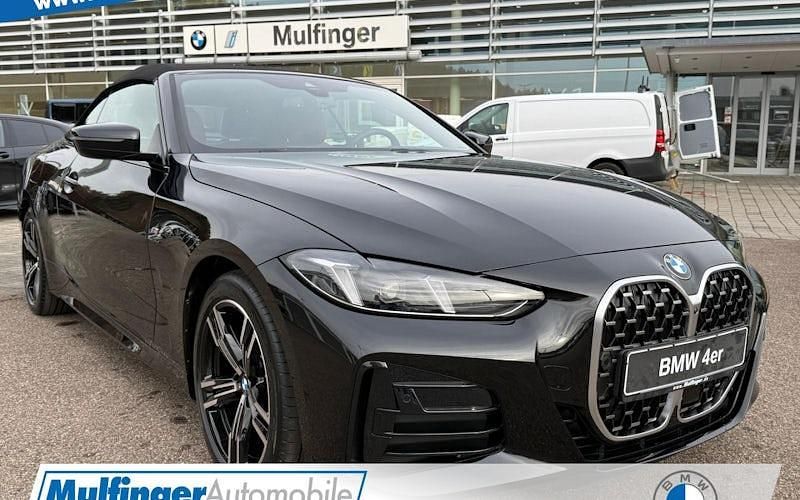 Neu BMW 420 Efficient Dynamics 184 PS (135 kW) 2025 Schwarz Cabrio