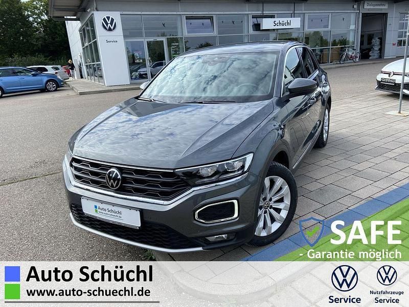 Grau Gebraucht 2021 VW T-Roc Sport SUV | 27.370 € (Fairer Preis) - Bild 1/4