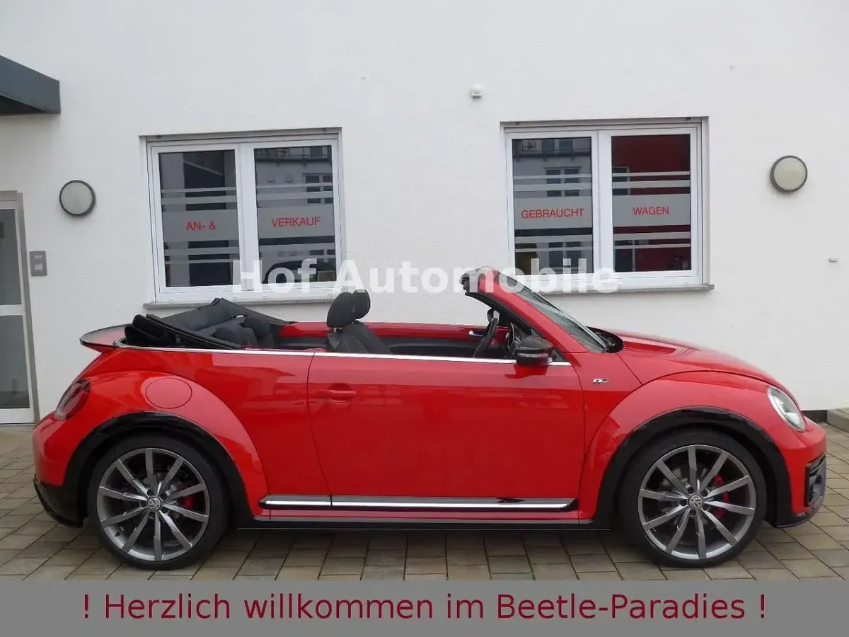 Używany VW Beetle R-line 220 KM (161 kW) 2017 Czerwony Hatchback
