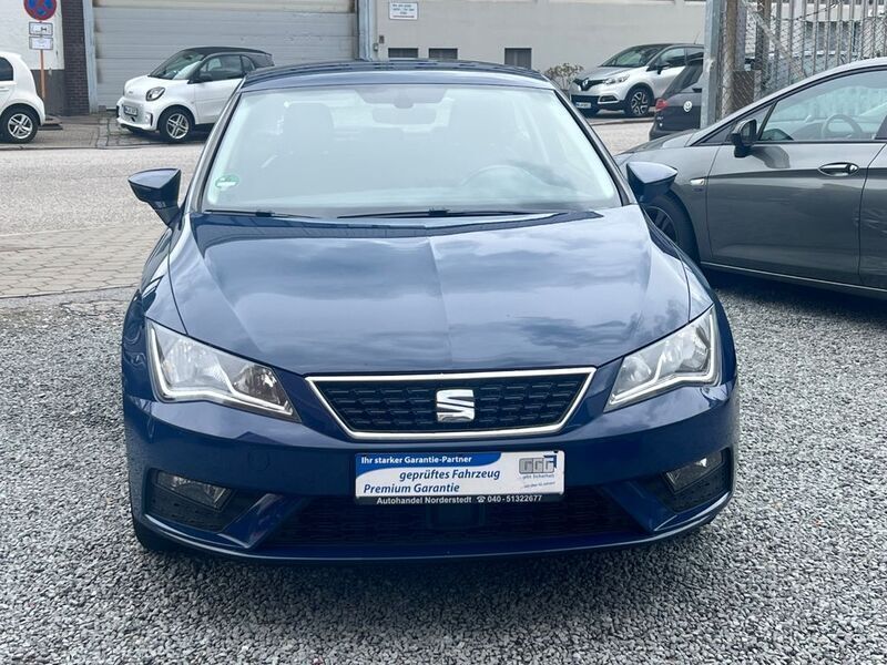 Blau Gebraucht 2018 Seat Leon SC Style Kleinwagen | 9.990 € (Fairer Preis) - Bild 1/4