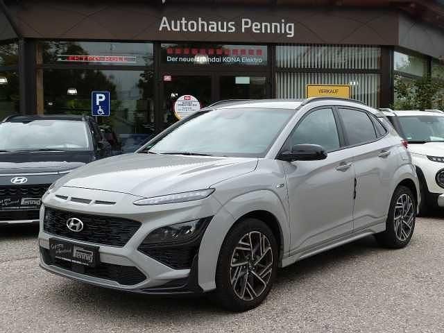 Grau Gebraucht 2023 Hyundai Kona N Line SUV | 22.890 € (Fairer Preis) - Bild 1/4