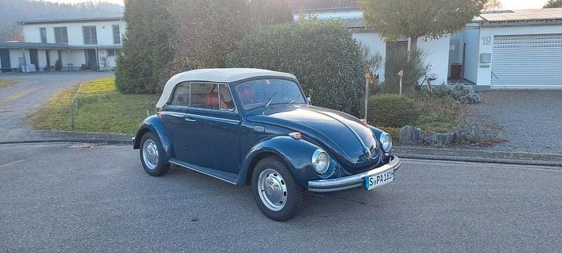 Blau Gebraucht 1972 VW Käfer Cabrio | 8.500 € - Bild 1/4