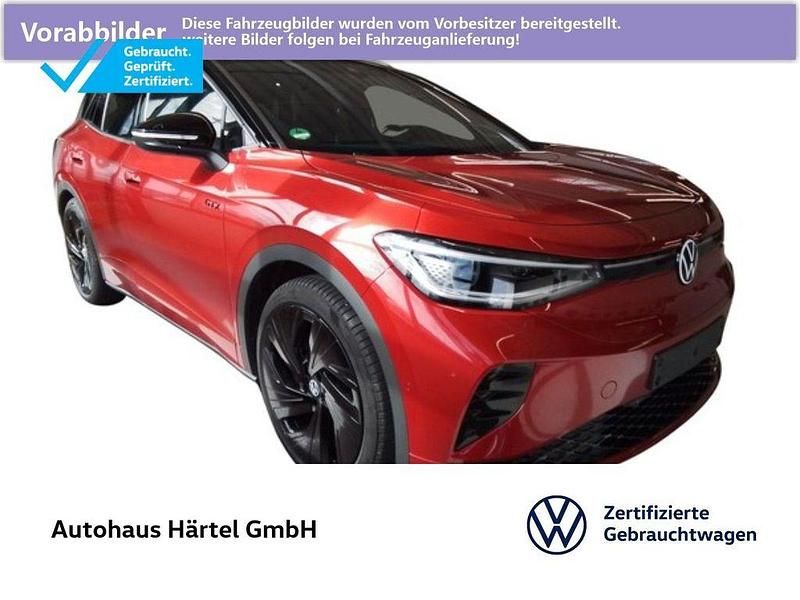 Kings red, metallic Gebraucht 2025 VW ID.4 GTX SUV | 47.800 € (Etwas zu teuer) - Bild 1/4