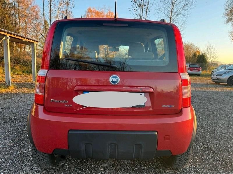 Gebraucht Fiat Panda 4x4 69 PS (50 kW) 2007 Rot Kleinwagen