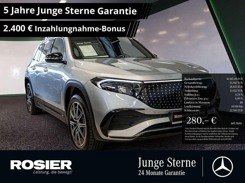 Gebraucht Mercedes EQB350 Premium 214 kW (292 PS) 2025 Silber / hightechsilber SUV