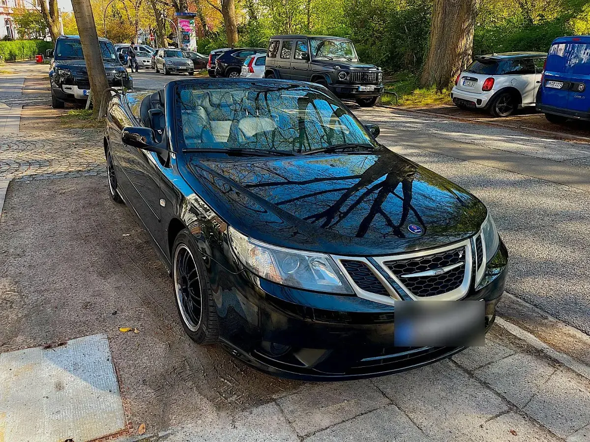 Gebraucht Saab 9-3 Cabriolet 196 PS (144 kW) 2008 Schwarz Cabrio
