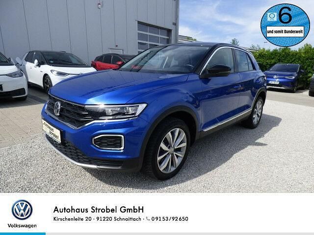 Gebraucht VW T-Roc Style 150 PS (110 kW) 2019 Ravennablau metallic SUV