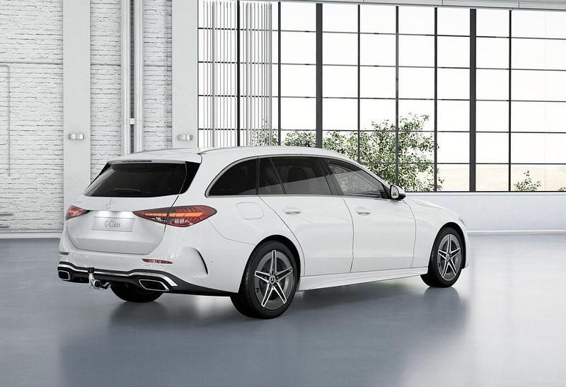 Gebraucht Mercedes C200 AMG 163 PS (119 kW) 2025 Weiß Limousine