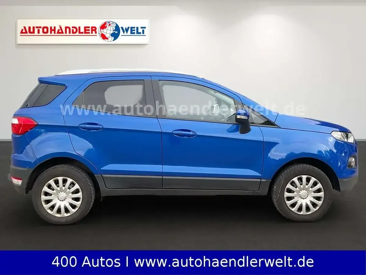 Gebraucht Ford Ecosport Titanium 125 PS (91 kW) 2017 Blau SUV