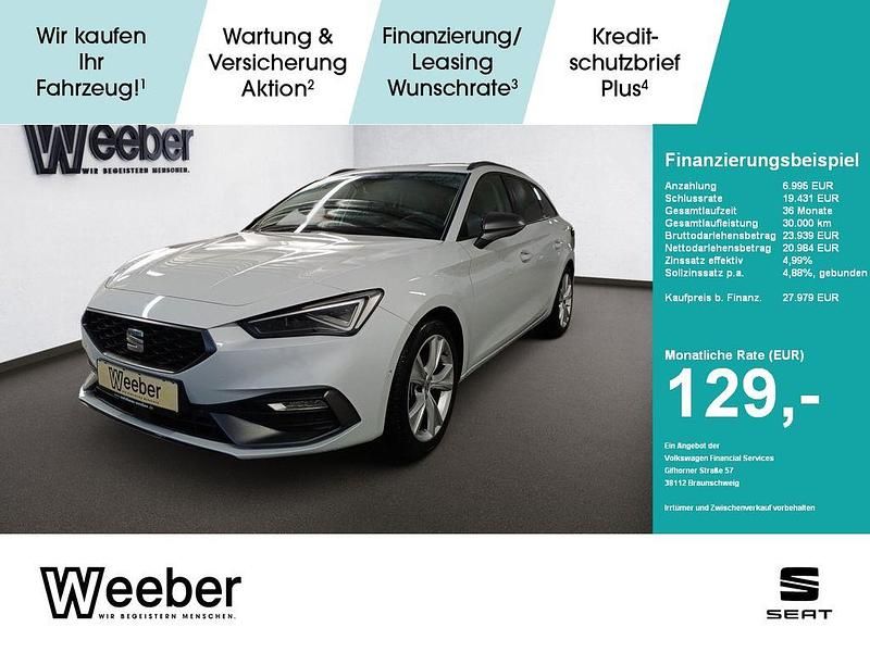 Nevada weiss Gebraucht 2025 Seat Leon FR Kombi | 27.979 € (Fairer Preis) - Bild 1/4