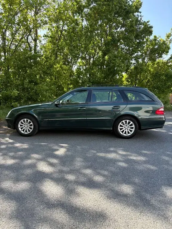 Brugt Mercedes E280 Elegance 190 HK (139 kW) 2008 Grøn Sedan