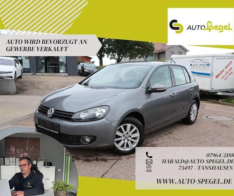 Grau Gebraucht 2010 VW Golf VI Comfortline Limousine | 2.490 € (Superpreis) - Bild 1/4