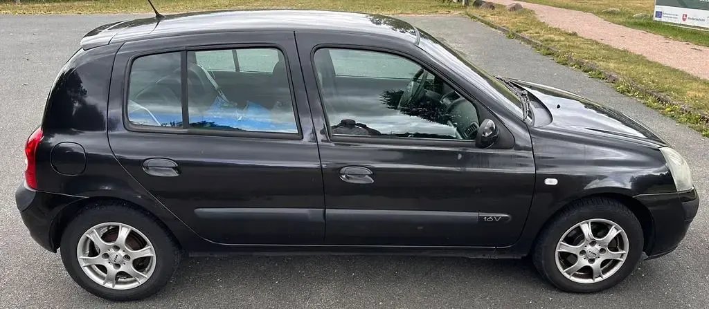 Gebraucht Renault Clio II Dynamique 75 PS (55 kW) 2006 Schwarz Limousine