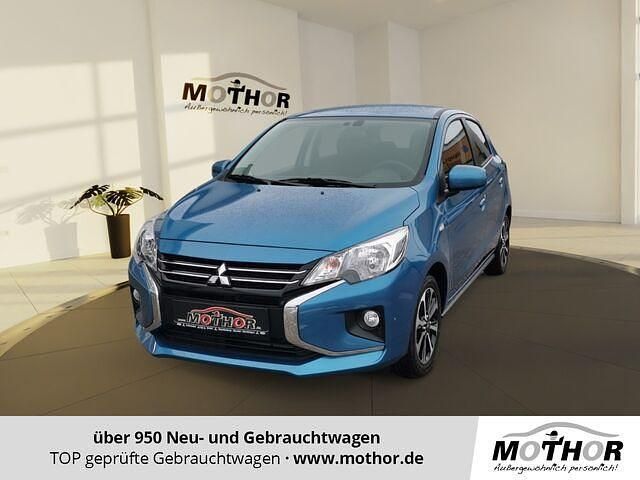 Blau Gebraucht 2023 Mitsubishi Space Star Select+ Limousine | 15.108 € (Etwas zu teuer) - Bild 1/2