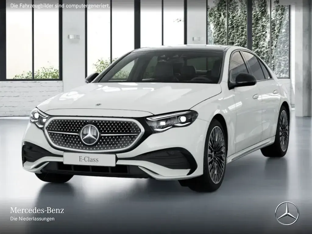 Gebraucht Mercedes E300 AMG line 197 PS (144 kW) 2025 Weiß Limousine