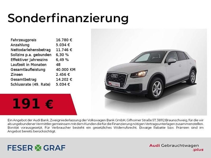 Ibisweiß Gebraucht 2019 Audi Q2 Comfort SUV | 16.780 € (Fairer Preis) - Bild 1/2