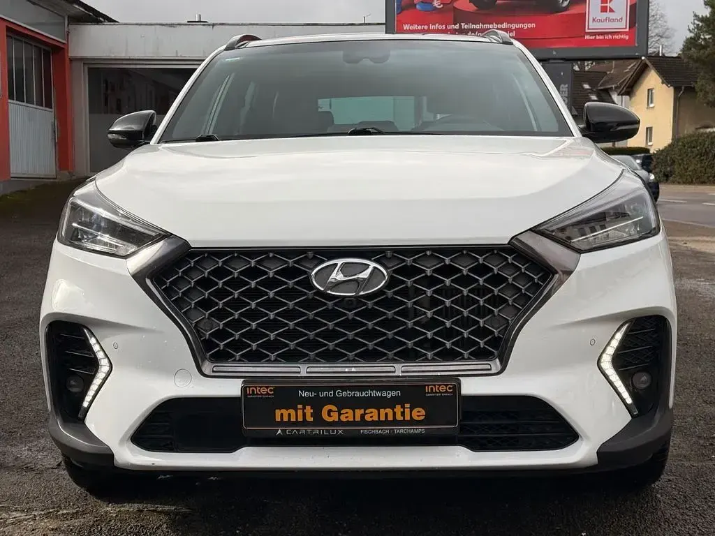 Gebraucht Hyundai Tucson N Line 136 PS (100 kW) 2020 Weiß SUV