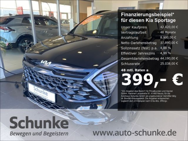 Schwarz Neu 2025 Kia Sportage GT-Line SUV | 42.420 € (Fairer Preis) - Bild 1/4