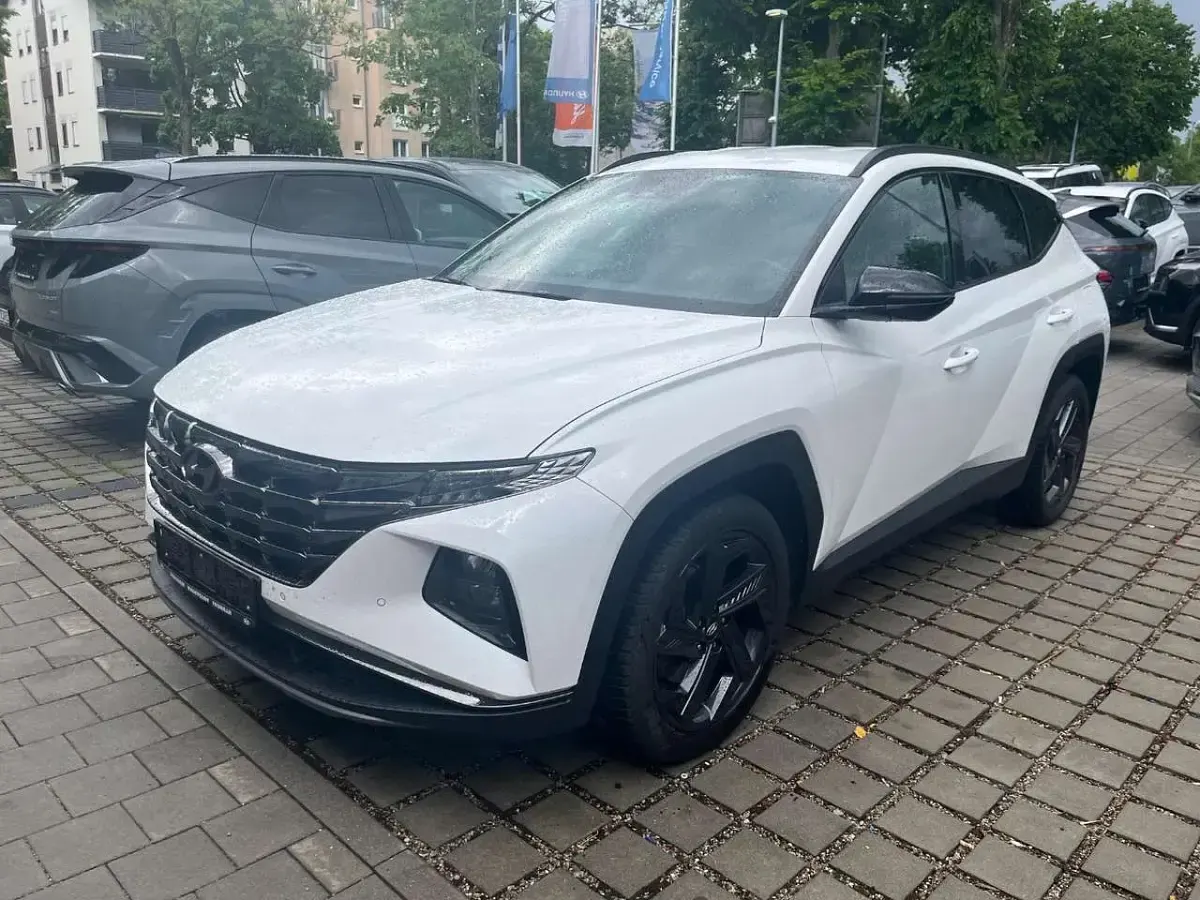 Gebraucht Hyundai Tucson Advantage 150 PS (110 kW) 2024 Serenity white / mic SUV