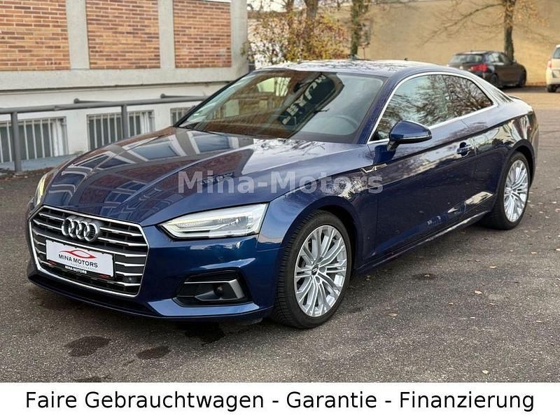 Scubablau Gebraucht 2017 Audi A5 S-Line Coupé | 20.499 € (Fairer Preis) - Bild 1/4