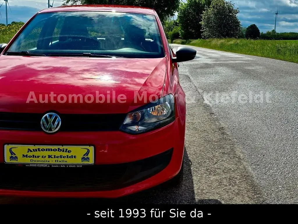 Gebraucht VW Polo 60 PS (44 kW) 2009 Rot Kleinwagen