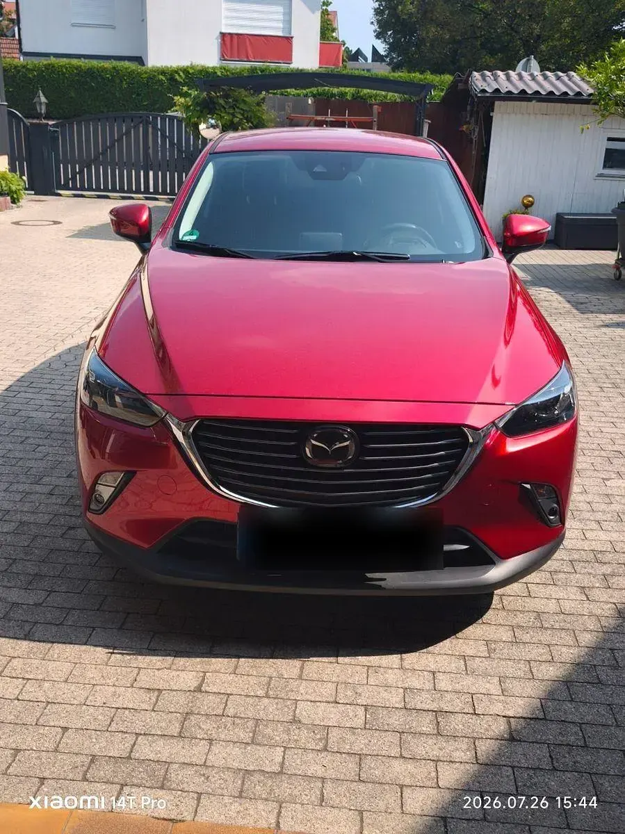 Gebraucht Mazda CX-3 Sports-Line 120 PS (88 kW) 2018 Rot SUV