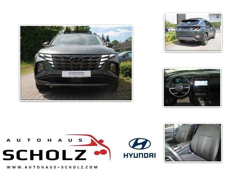 Amazon grey Gebraucht 2021 Hyundai Tucson Trend SUV | 26.890 € (Fairer Preis) - Bild 1/4