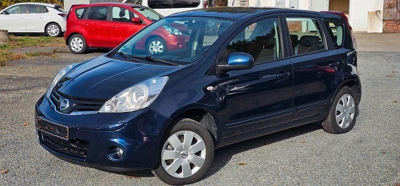 Blau Gebraucht 2010 Nissan Note Acenta Limousine | 3.580 € (Fairer Preis) - Bild 1/4