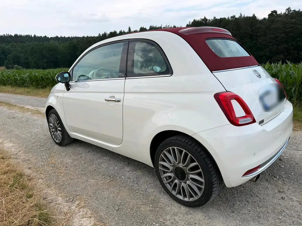 Gebraucht Fiat 500C Lounge 69 PS (50 kW) 2018 Weiß Cabrio