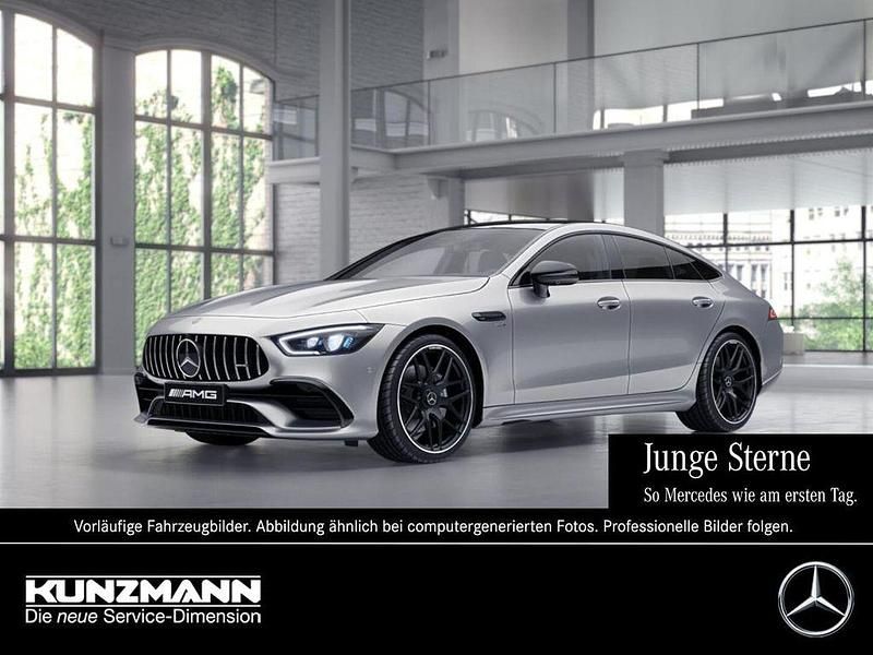 Hightechsilber metallic Gebraucht 2021 Mercedes AMG GT 53 AMG Coupé | 71.880 € (Fairer Preis) - Bild 1/4